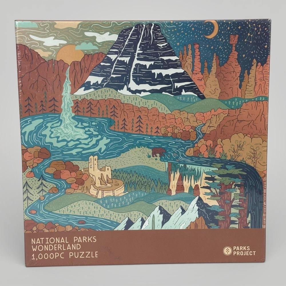 NEW Sealed Parks Project National Parks 1000 Piece Puzzle Gift